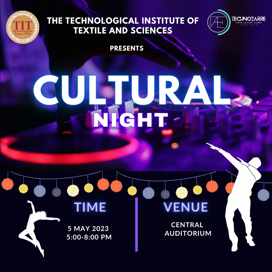 Cultural Events Poster